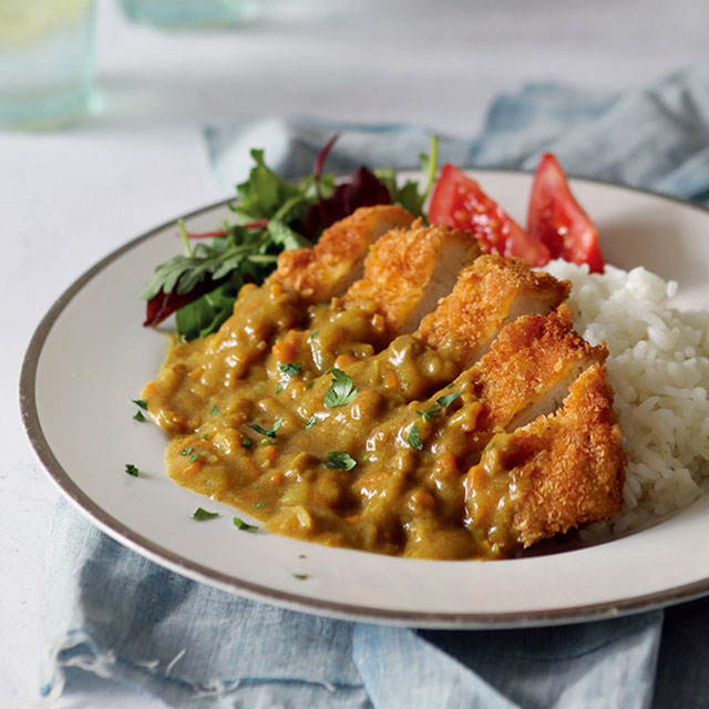 Katsu Curry With S B Golden Curry Sauce Mix Eat Japan